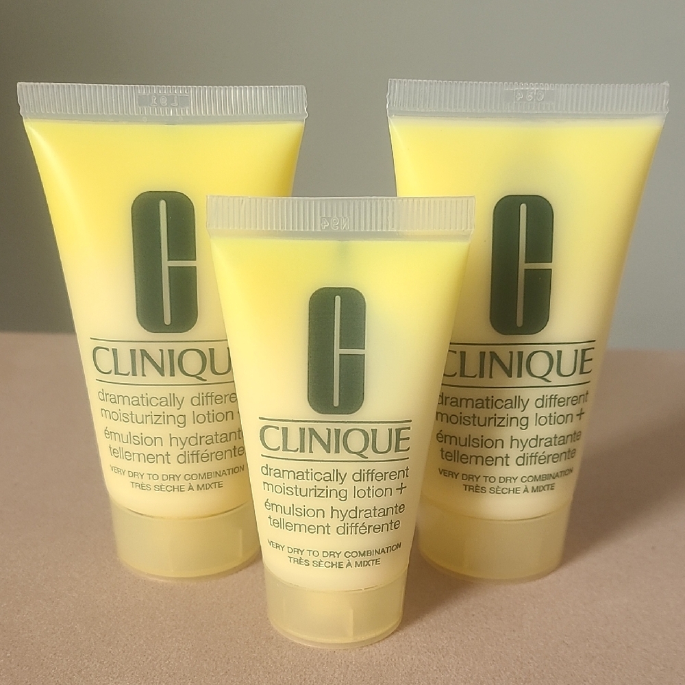Clinique Dramatically Different Lotion | 2 X 1.7 oz, 1 X 1 oz | NEW, NEVER USED